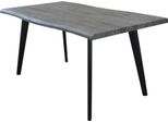 Milanihome.It - Tavolo Da Pranzo Fisso Di Design Cm 90 L X 160 P X 75 Hdi Coloreantracite