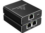 Inf Splitter Di Rete Gigabit RJ45 - Adattatore Lan Ethernet A 2 Porte