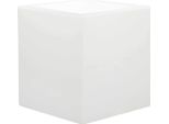 Milanihome.It - Vaso Luminoso Per Esterno Giardino Con Luce Bianca Cm 40 X 40 X 40 Hdi Colorebianco