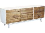 Milanihome.It - Porta Tv Con 2 Ante E 3 Cassetti Di Design Moderno Per Salotto Cucina Sala Da Pranzo Cm 178X45X66 Hdi Colorebianco
