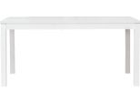 Milanihome.It - Tavolo Da Pranzo Moderno Di Design Allungabile Frassinato 90X160/203/246Di Colorebianco
