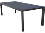 Milanihome.It - Tavolo Da Giardino Allungabile In Alluminio Antiruggine 225/300X100Di Coloreantracite