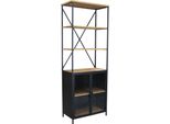 Milanihome.It - Libreria Industrial Cm 68X39X183 Hdi Coloremarrone