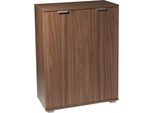 Milanihome.It - Armadietto 2 Ante Per Soggiorno Cucina Bagno Fatto In Italia Cm 60X38X85 Hdi Coloremarrone