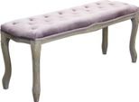 Panca Vintage In Velluto Di Design Moderno Vintage Cm 110X36X47 H