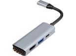 Inf Adattatore Hub 7-In-1 Type-C A Hdmi 4K Per Macbook/Huawei