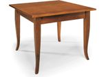Milanihome.It - Tavolo Da Pranzo In Legno Massello 120X80Di Coloretinta Noce