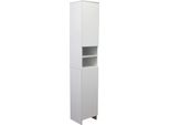 Milani Home - Mobile A Colonna Cm 28,5 L X 28 P X 173 Hdi Colorebianco