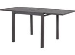 Milanihome.It - Tavolo Rettangolare Allungabile In Alluminio Da Esterno Giardino, Per Ristorante Albergo Di Design, Cm 90/180X90X75 H Colore Taupedi Coloretaupe