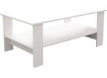 Milanihome.It - Tavolino Da Salotto Moderno Cm 100X55X41 Hdi Colorebianco