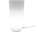 Milanihome.It - Vaso Luminoso Per Esterno Giardino Con Luce Bianca Cm Diametro 40 X 90 Hdi Colorebianco