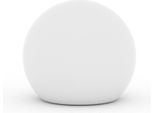 Milanihome.It - Sfera Luminosa Per Esterno Giardino Con Luce Bianca Cm Diametro 70Di Colorebianco