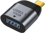 Inf Adattatore Usb Femmina A Type-C Maschio, Trasferimento Dati 10Gbps