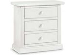 Milanihome.It - Comodino In Legno Massello 60X35X64Di Colorebianco