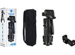 Inf Treppiede Portatile In Lega Di Alluminio 0.63M Con Borsa E Clip Per Streaming