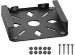 Inf Supporto A Muro Per Mac Mini - Acciaio Al Carbonio, Salvaspazio