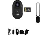 Inf A100+ Mini Action Camera Nera Con Kit Magnetico E Tf 32G - 1080P Hd