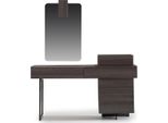 Tavolino Da Toilette Di Design Moderno Con Specchio Grigio Camera Da Letto Mobili Di Alta Qualità