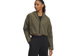 Under Armour Unstoppable Woven Rstop Ls - Navy Od Green, Taglia:M