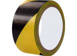 Rillprint T61900 Nastro Segnaletico Per Pavimenti Rillprint, 50 Mm X 33 M, Giallo/Nero