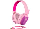 Riwbox Cuffie Per Bambini Con Cavo, CS6 Cuffie Stereo Leggere E Pieghevoli Con Funzione Di Condivisione Delle Cuffie Con Microfono E Controllo Del Volume