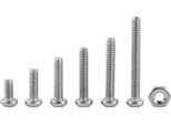 230Pcs M2 Acciaio Inox SS304 Esagono Incassato Testa Di Bottone Viti Bulloni E Dadi Kit Di Assortimento