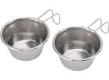 2 Pcs Mini Tazze Da Campeggio Tazza Impilabile Piccola In Acciaio Inox Con Manico Per Picnic All'aperto
