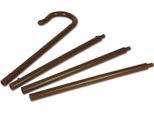Bristol Novelty Bastone Da Pastore BN1655 (Taglia Unica) (Marrone)