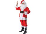 Bristol Novelty - Costume Da Uomo/Donna Unisex BN2898 (Taglia Unica) (Rosso/Bianco)