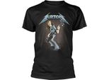 Metallica - Maglietta "Cliff Burton Squindo Stack"" Per Uomo/Donna Unisex PH1276 (L) (Nero)"
