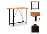 Vidaxl Tavolo Da Bar In Legno Massiccio Di Acacia 120 X 60 X 107 Cm - Tavoli Da Pranzo