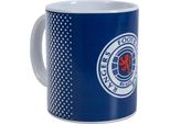 Rangers Fc - Tazza Da Caffè Con Sfumatura Di Colore TA12120 (Taglia Unica) (Blu Reale/Rosso/Bianco)