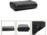 The Living Store Abdeckplane Anthrazit 3X6 M 650 G/M²