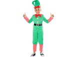 Bristol Novelty - Costume - Bambini BN6196 (104) (Verde/Rosso/Bianco)