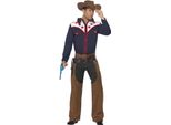 Smiffys - Set Di Costumi "Rodeo"" Per Uomo/Donna Unisex SM1292 (M) (Blu/Marrone)"