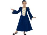 Smiffys - Costume - Ragazze SM1825 (146-152) (Blu Reale)