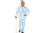 Smiffys - Set Di Costumi "90S Stupid"" Per Uomo SM2097 (L) (Blu)"