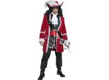 Smiffys - Set Di Costumi "Deluxe Authentic"" Per Uomo SM2136 (Xl) (Rosso/Nero/Bianco)"