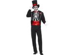 Smiffys - Set Di Costumi Da Uomo SM801 (M) (Nero/Bianco/Rosso)
