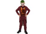 Smiffys - Costume - Ragazzi SM2562 (128-134) (Rosso)