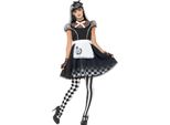Smiffys - Costume ''Alice'' - Donna SM2415 (Xl) (Nero/Bianco)