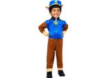 Paw Patrol - Costume Per Bambini '" '""Chase"""" BN6383 (98) (Marrone/Blu)"