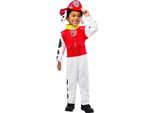 Paw Patrol - Costume Per Bambini '" '""Marshall"""" BN6384 (104) (Rosso/Bianco)"
