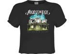 Amplified - Top Corto "Collide With The Sky"" Donna GD4084 (S) (Charcoal)"