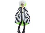 Beetlejuice - Costume Da Bambina SM2781 (110-116) (Nero/Bianco)