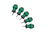 Wera Stubby Set 2 Schraubendrehersatz, 5-Teilig (05008871001)