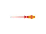 Wera 160 Is Vde-Isolierter Schlitz-Schraubendreher Mit Reduziertem Klingendurchmesser, 1 X 5,5 X 125 Mm (05006442001)