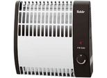 Fakir Fw 500 - Radiatore/Ventilatore - 0,4 M - IP21 - Parete - Antracite - Cromo - Manopola Girevole