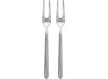 Blomus Stella Set 2 Forchette, Posate, Posate, Posate Da Tavola, Acciaio Inox Opaco, Acciaio Inox, 63951