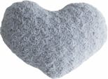 Cuscino "Cuore"" - Bouclé - Grigio - 28X36 Cm - Atmosphera CréAteur D'intéRieur"